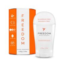 Desodorante natural FREEDOM 100% livre de alumínio e parab