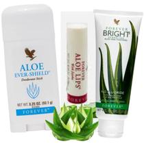 Desodorante Natural + Protetor Labial + Gel Dental Aloevera Desodorante Natural + Protetor Labial + Gel Dental Aloevera