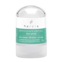 Desodorante Natural Stick Cristal Mini Herbia 35g Vegano Sem Alumínio Proteção Natural Diária Desodorante Natural Stick Cristal Mini Herbia 35g Vegano Sem Alumínio Proteção Natural Diária