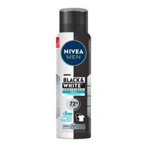 Desodorante Nivea Aerossol Masculino Invisible Black White Fresh 150ml