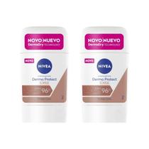 Desodorante Nivea Clinical Gel 54G Fem Derma Protect - 2Un