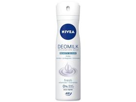 Desodorante Nivea Deomilk Fresh Aerossol - Antitranspirante Feminino 150ml