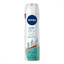 Desodorante Nivea Feminino Aerossol Active Dry Fresh 150ml