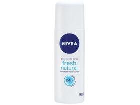 Desodorante Nivea Fresh Natural Squeeze - Feminino 90ml Desodorante Nivea Fresh Natural Squeeze - Feminino 90ml