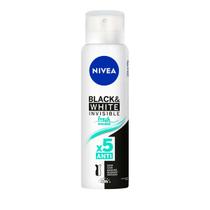 Desodorante Nivea Invisible Black & White Fresh Erva 150mL