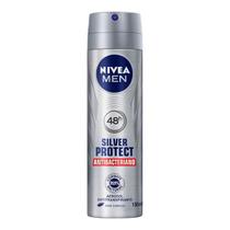 Desodorante Nivea Masculino Aerossol Silver Protect 150ml