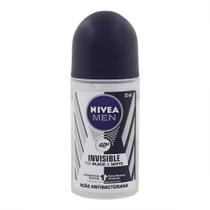 Desodorante Nivea Masculino Roll On Black E White 50ml