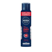 Desodorante Nivea Men Active Dry Impact Aerosol Antitranspirante 200ml
