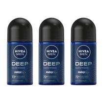 Desodorante NIVEA Men Deep Darkwood MaxxTech 25 ml, 3 unidades Desodorante NIVEA Men Deep Darkwood MaxxTech 25 ml, 3 unidades