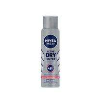 Desodorante Nivea Men Silver Protect Antibacteriano Aerosol Antitranspirante 48h 150ml