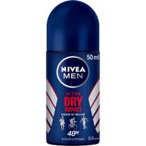 Desodorante Nivea Rollon Dry Impact 50Ml - Nivea For Men Desodorante Nivea Rollon Dry Impact 50Ml - Nivea For Men