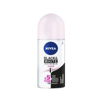 Desodorante Nivea Rollon Invisible Black & White Clear 50ml