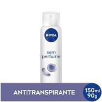 Desodorante Nivea Sem Perfume Pele Sensível Aerosol Antitraspirante 150ml