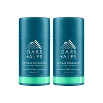 Desodorante Oars + Alps, eucalipto, sem alumínio, hortelã, 75 ml