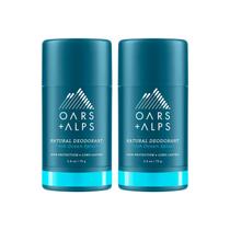 Desodorante Oars + Alps, sem alumínio, 75 ml, Fresh Ocean Splash, pacote com 2