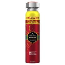 Desodorante Old Spice Adventure Valentia e Madeira Spray Antitranspirante 200ml Embalagem Econômica