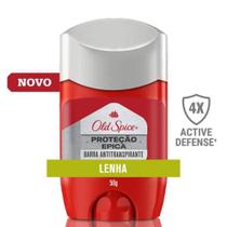 Desodorante Old Spice Proteção Épica Lenha Antitranspirante Barra 50g