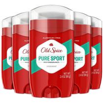 Desodorante Old Spice Pure Sport 70ml (pacote com 5) para homens