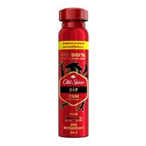 Desodorante Old Spice Vip Spray Antitranspirante 48h 200ml Embalagem Econômica