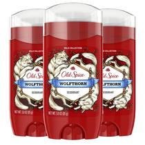 Desodorante Old Spice Wolfthorn Scent para homens 90 ml (pacote com 3)