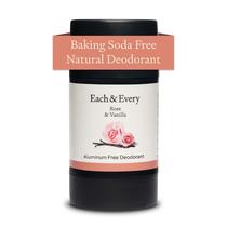 Desodorante para todas as peles sensíveis 75 ml de rosa e baunilha
