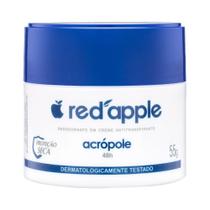Desodorante Red Apple Creme Acropole Masculino Azul 55g Desodorante Red Apple Creme Acropole Masculino Azul 55g