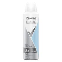 Desodorante Rexona Aerosol Clinical sem Perfume 150ml