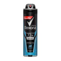 Desodorante rexona aerosol masculino impacto 150ml