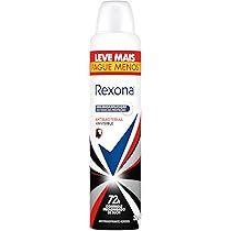 Desodorante Rexona Antibacterial + Invisible Aerossol Antitranspirante 150ml Desodorante Rexona Antibacterial + Invisible Aerossol Antitranspirante 150ml