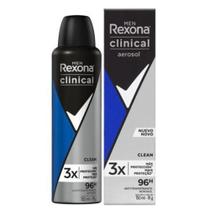 Desodorante Rexona Clinical Aerosol Clean Men 150ml 7506306214972 UNILEVER