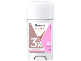 Desodorante Rexona Clinical antitranspirante creme Classic 58g