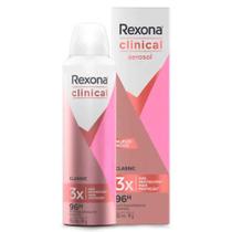 Desodorante Rexona Clinical Classic Feminino Antitranspirante Aerosol 150ml