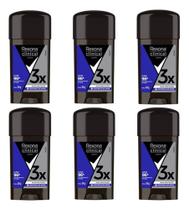 Desodorante Rexona Clinical Clean Creme 58g kit c/06 Desodorante Rexona Clinical Clean Creme 58g kit c/06