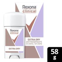 Desodorante Rexona Clinical Cream Extra Dry 58g