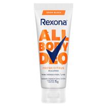 Desodorante Rexona Corporal All Body Deo Fresh Citrus Creme 75g