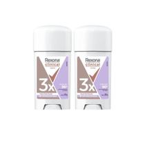 Desodorante Rexona Creme Clinical 58G Fem Extra Dry Kit 2Un