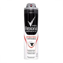 Desodorante Rexona Masculino Aerossol Antibacterial Invisible 90g