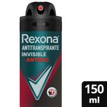 Desodorante Rexona Men Antibacterial + Invisible 150ml
