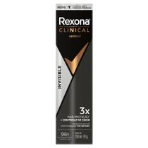Desodorante Rexona Men Clinical Invisible 150ml