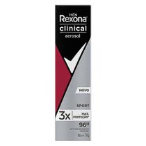 Desodorante Rexona Men Clinical Sport Aerosol Antitranspirante 96h 150ml Desodorante Rexona Men Clinical Sport Aerosol Antitranspirante 96h 150ml
