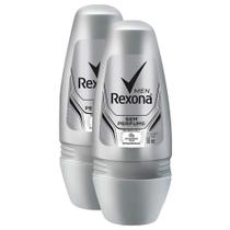 Desodorante Rexona Men Sem Perfume Roll-on Antitranspirante 48h 50ml Kit com duas unidades