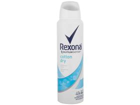 Desodorante Rexona Motion Sense Cotton Dry - Aerossol Antitranspirante Feminino 150ml