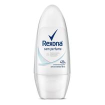 Desodorante rexona roll-on sem perfume 50ml