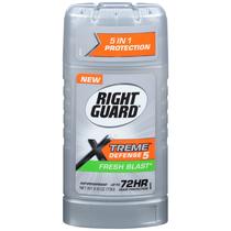 Desodorante Right Guard Xtreme Defense 5 Fresh Blast 75mlX4 Desodorante Right Guard Xtreme Defense 5 Fresh Blast 75mlX4