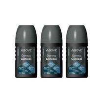 Desodorante Roll-On Above Men Dermaclin 50Ml - Kit C/3Un