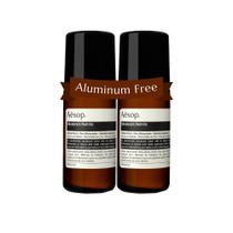 Desodorante Roll On Aesop sem álcool e alumínio 50 mL (x2)