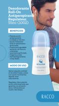 Desodorante Roll-on Antiperspirante Regulateur Racco, 55ml