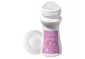 Desodorante Roll-On Antitranspirante Aquavibe Baby Smell - 50 ml - Avon