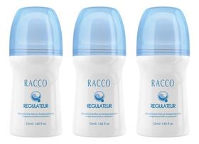Desodorante Roll-on Antitranspirante Regulateur Racco Kit 3