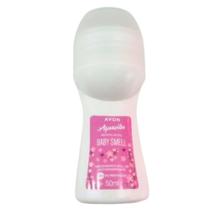 Desodorante Roll On Aquavibe Baby Smell 50ml - AVON - Mais vendido Testado dermatologicamente